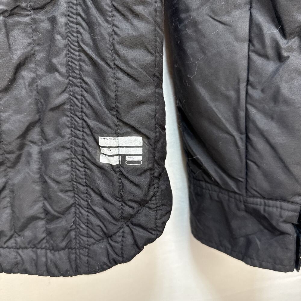 G Star Raw Type Gs - R33 Raw - 01 Military Jacket Size S Black Hooded Quilted - Picture 7 of 10